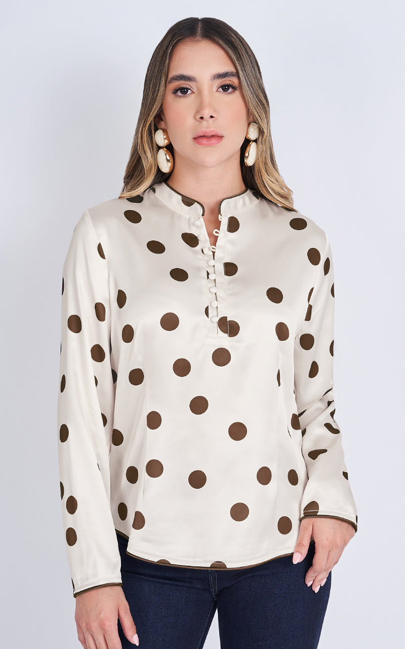 LOVELY DOTS BLOUSE