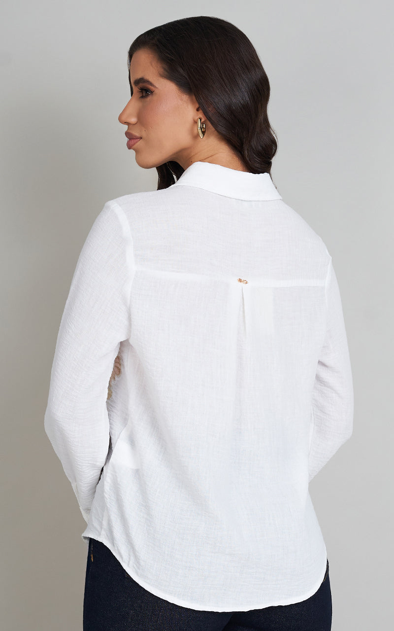 FLEUR DE BLANC SHIRT