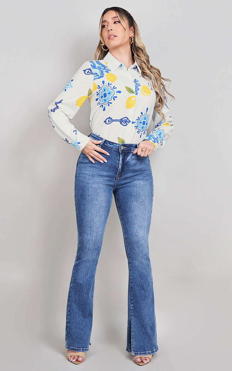 AMALFI LEMON SHIRT