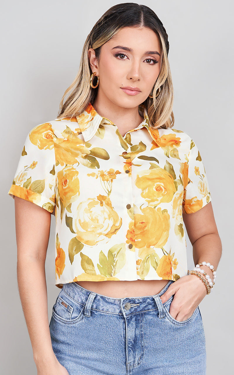 ELEGANCE FLORAL SHIRT
