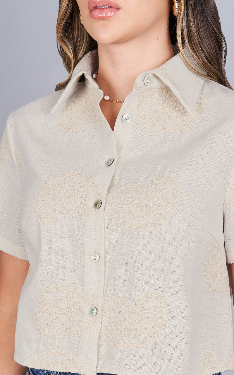 BOHO BLOSSOM SHIRT