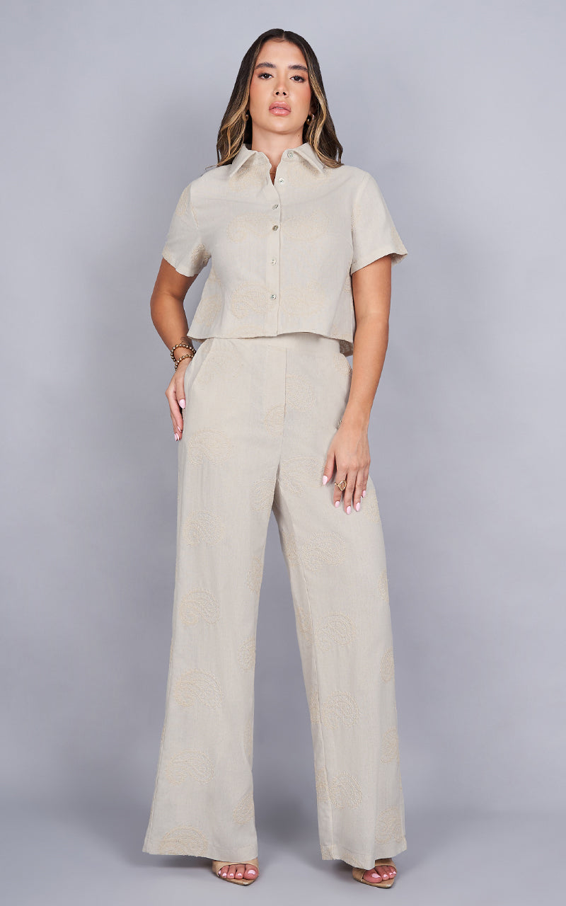 BOHO BLOSSOM SHIRT & PANTS