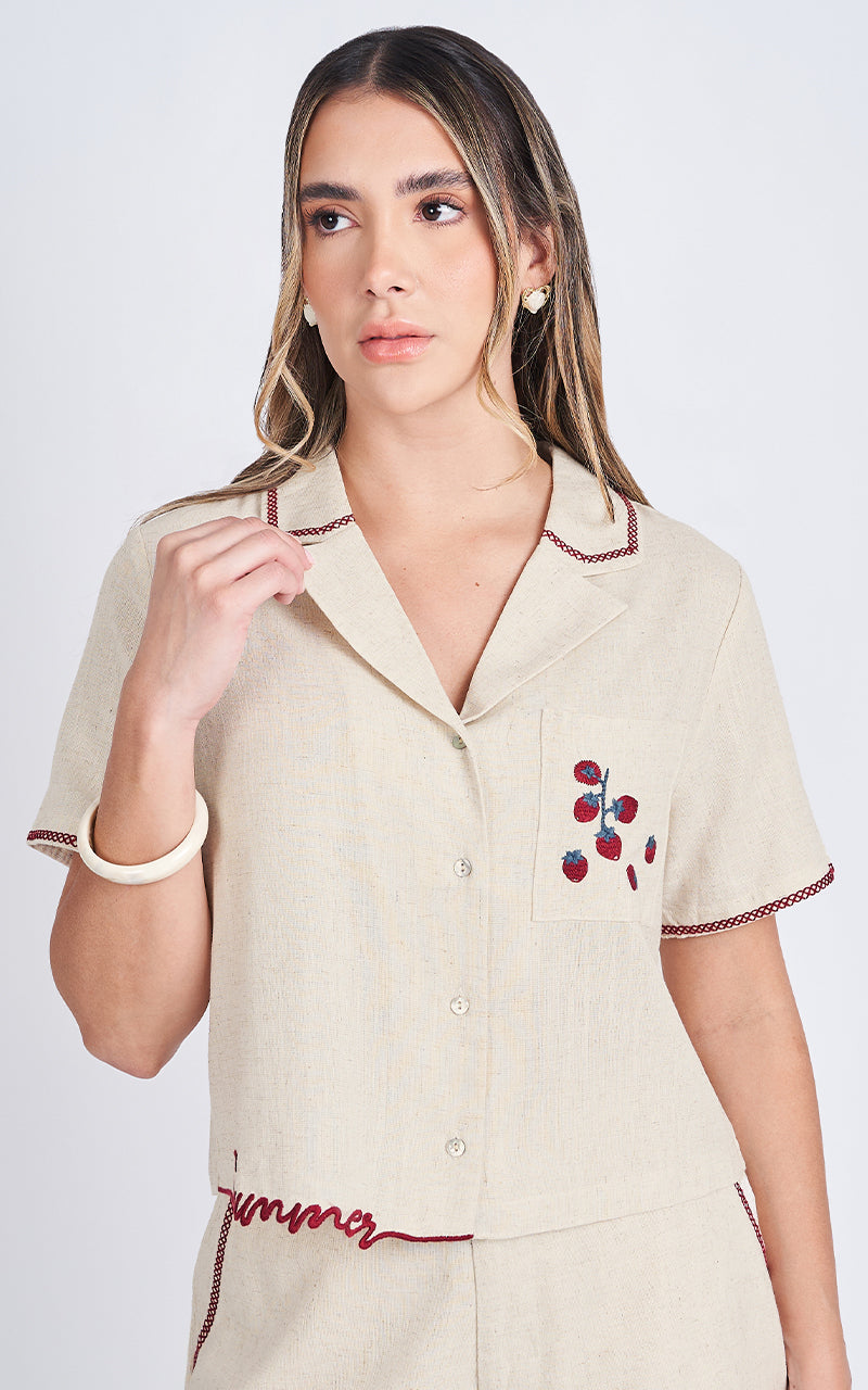 BERRY WHISPER SHIRT