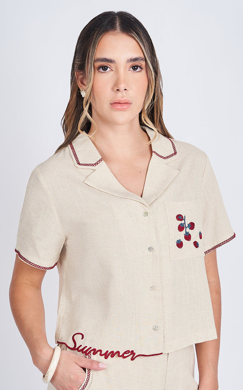 BERRY WHISPER SHIRT