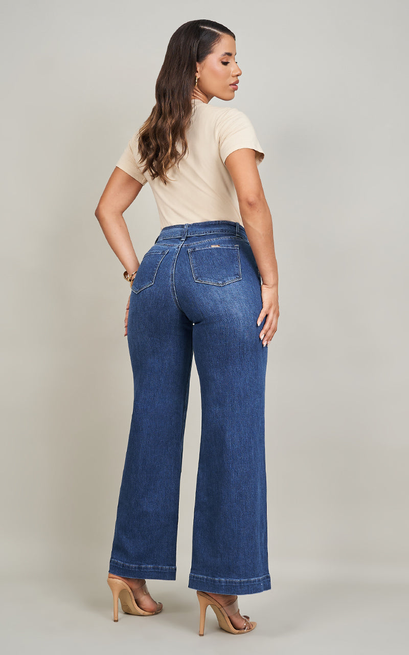 AMAIA WIDE LEG JEANS