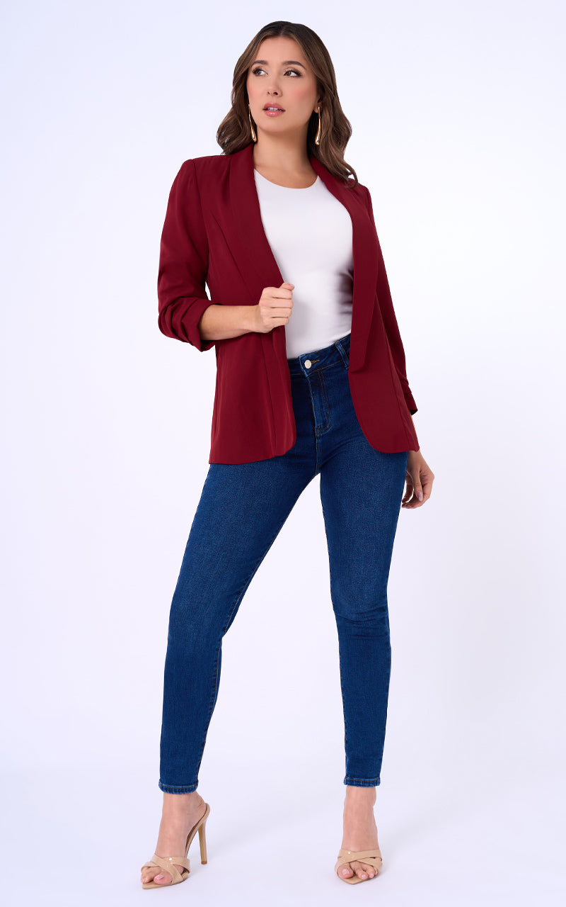 BASIC SKINNY ANKLE JEANS