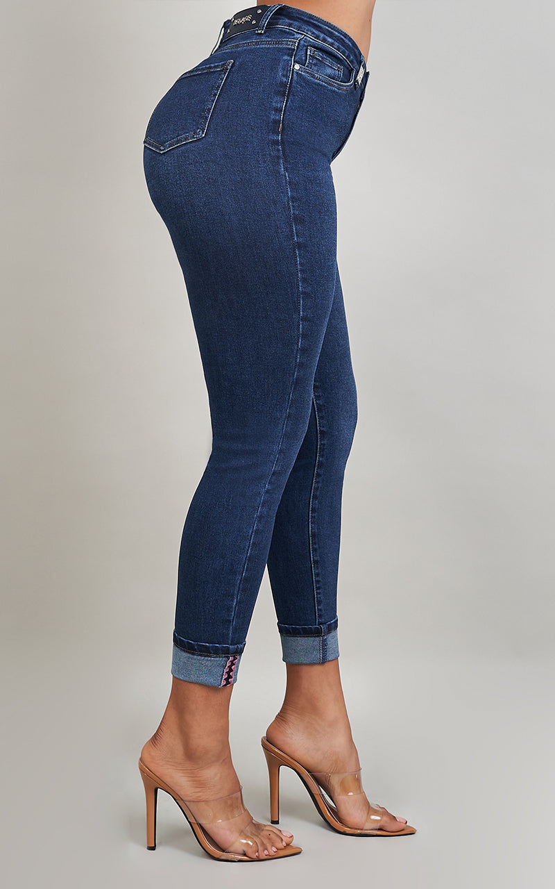BASIC SKINNY ANKLE JEANS