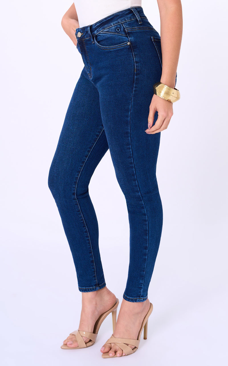 BASIC SKINNY ANKLE JEANS