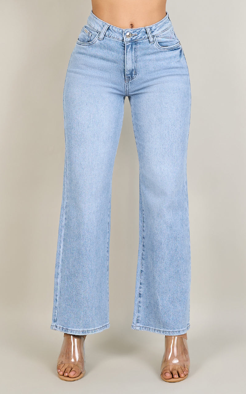 AVELINE WID LEG JEANS