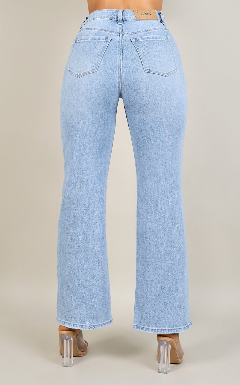 AVELINE WID LEG JEANS