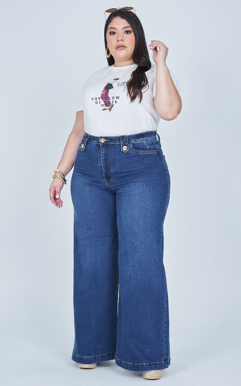 PALAZZO PLUS SIZE JEANS