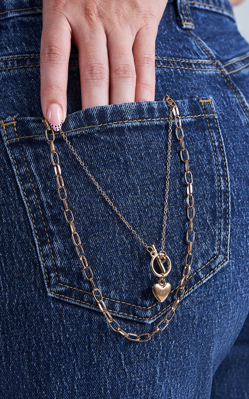 COLLAR CON DIJE DE CORAZON