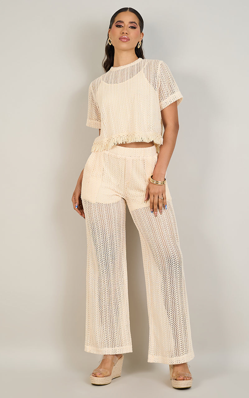 FEELS LIKE A SUMMER BLOUSE & PANTS