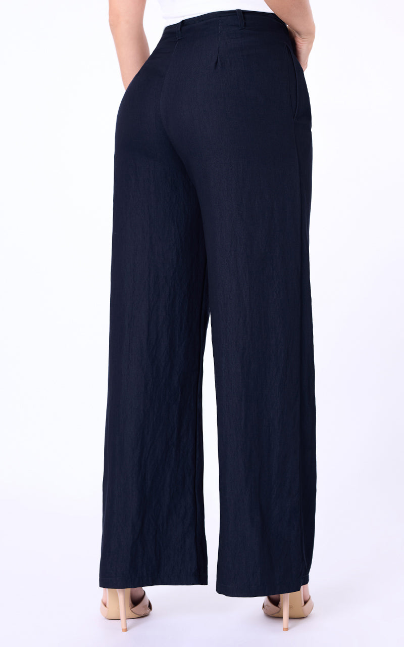 CONJUNTO CHALECO UNICOLOR Y PANTALON STRAIGHT