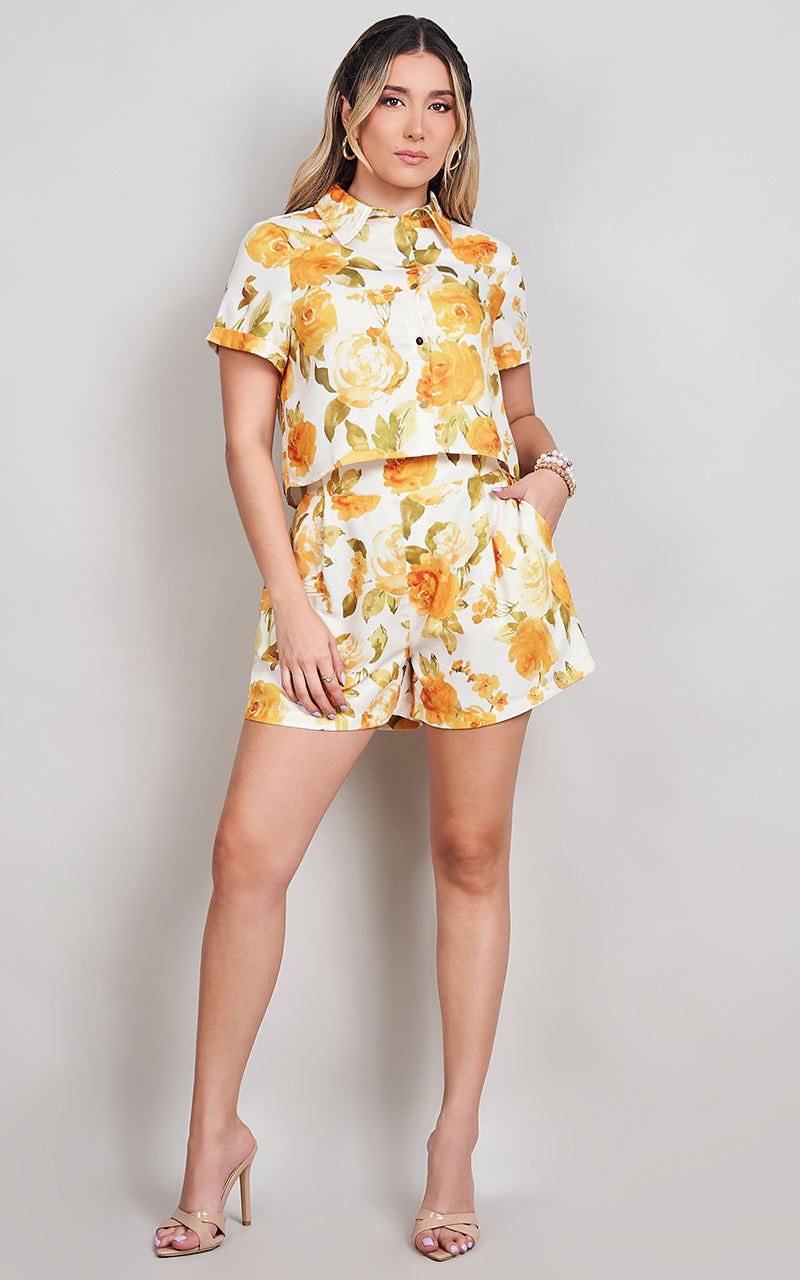 ELEGANCE FLORAL SHORT