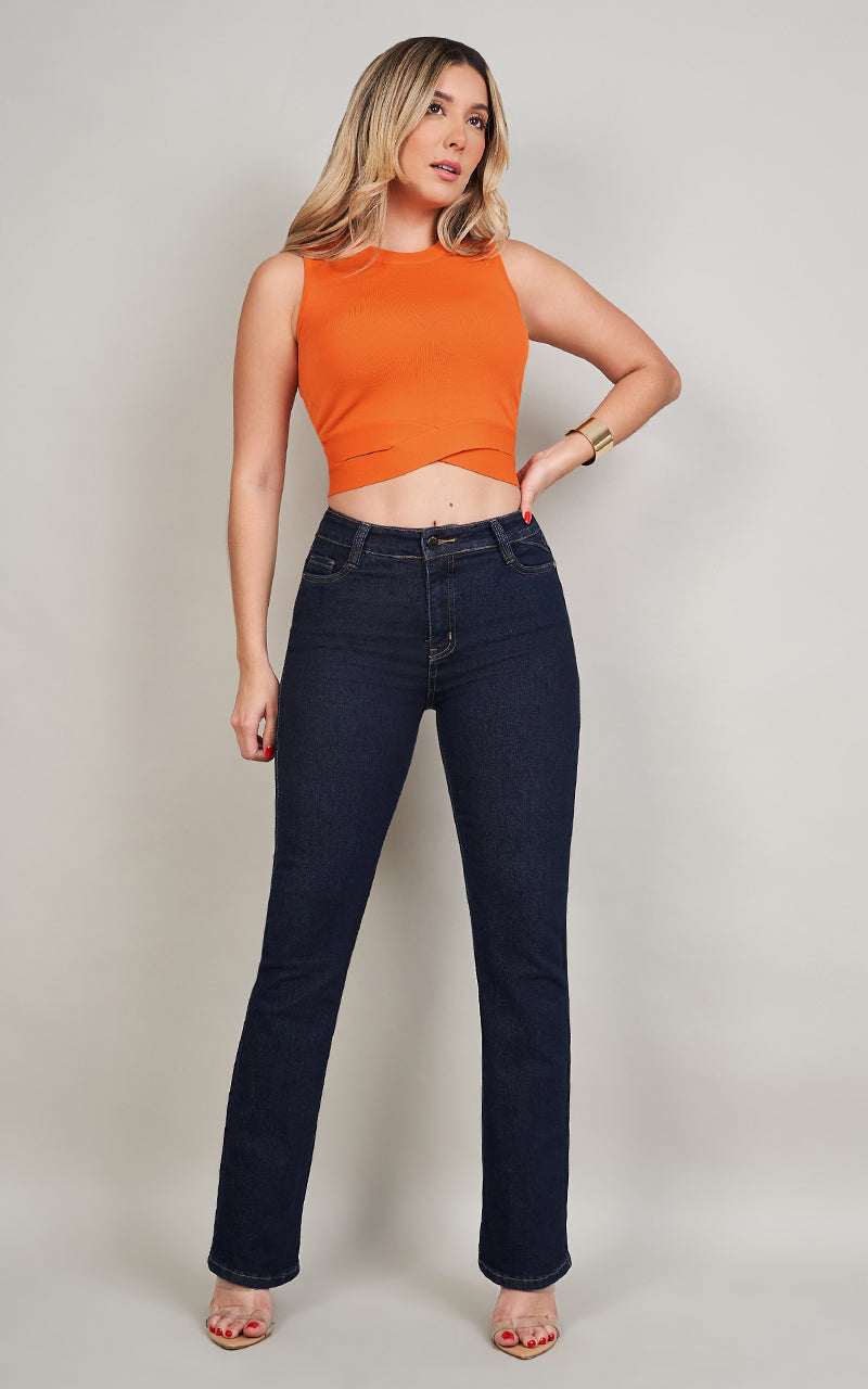AN ORANGE DAY TOP