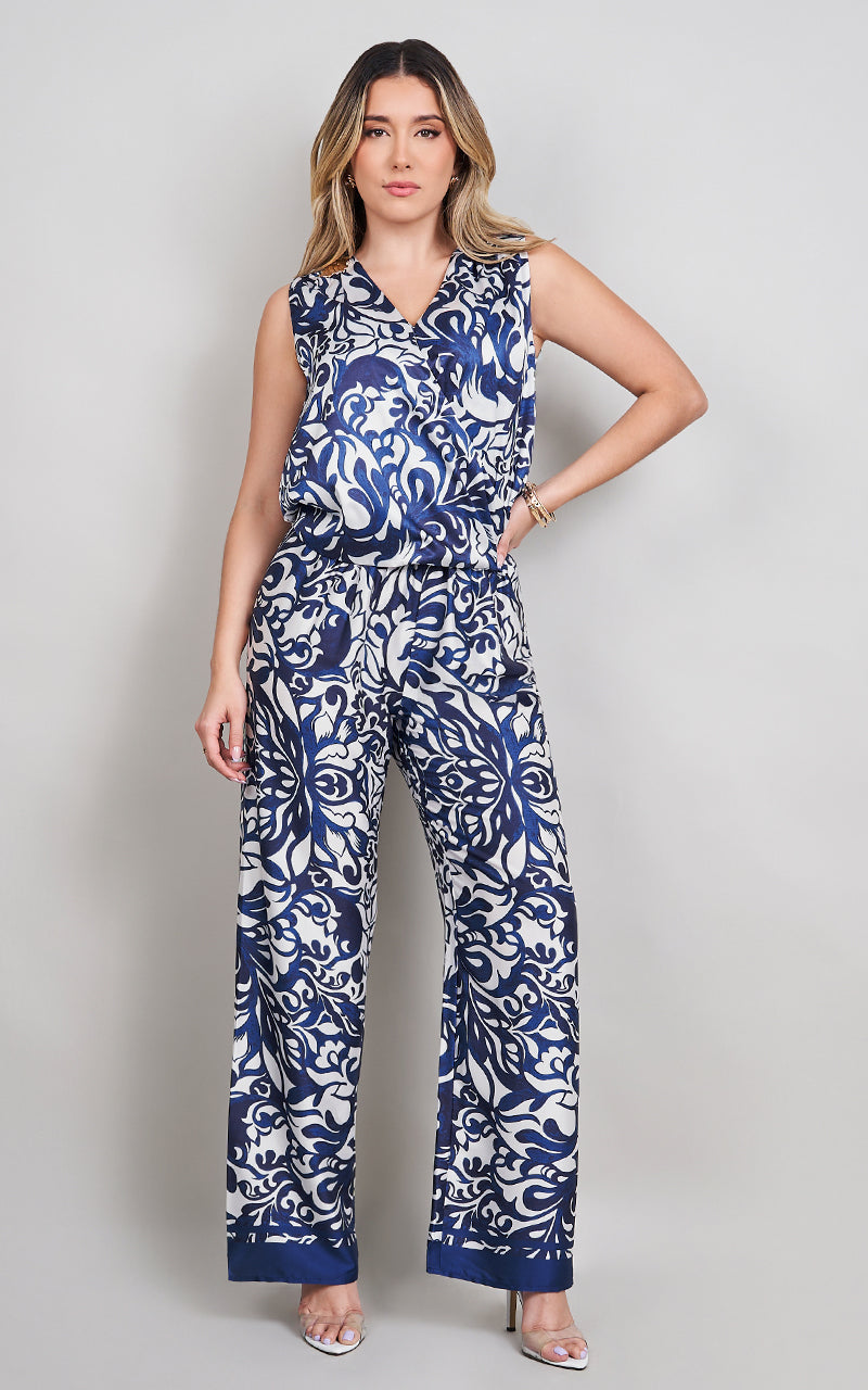 TIMELESS BLUE TOP & PANTS