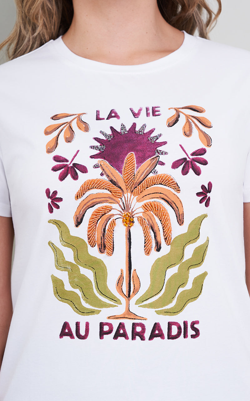 LA VIE AU PARADIS T-SHIRT