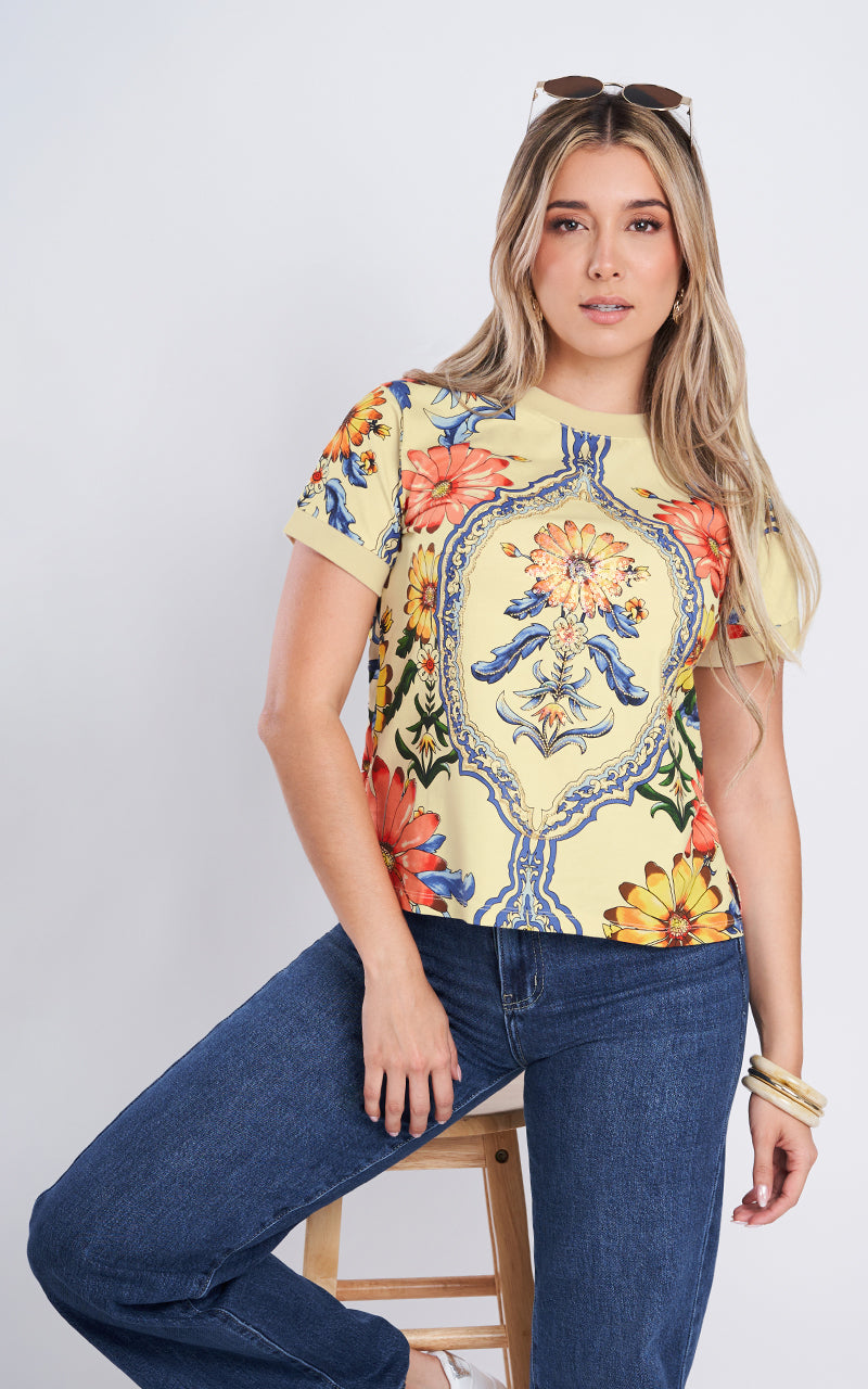 INDIGO SUN T-SHIRT